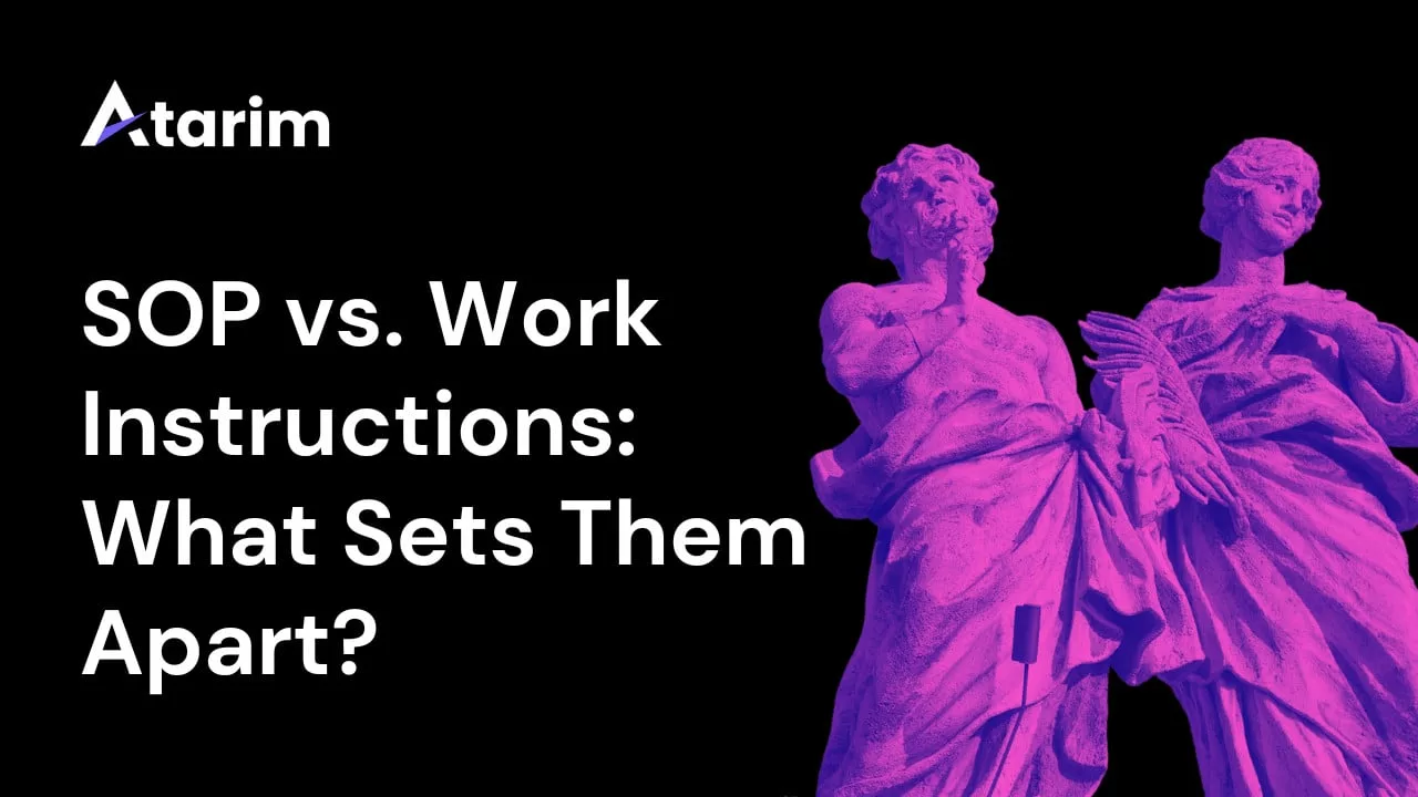 SOP vs Work Instructions featured image