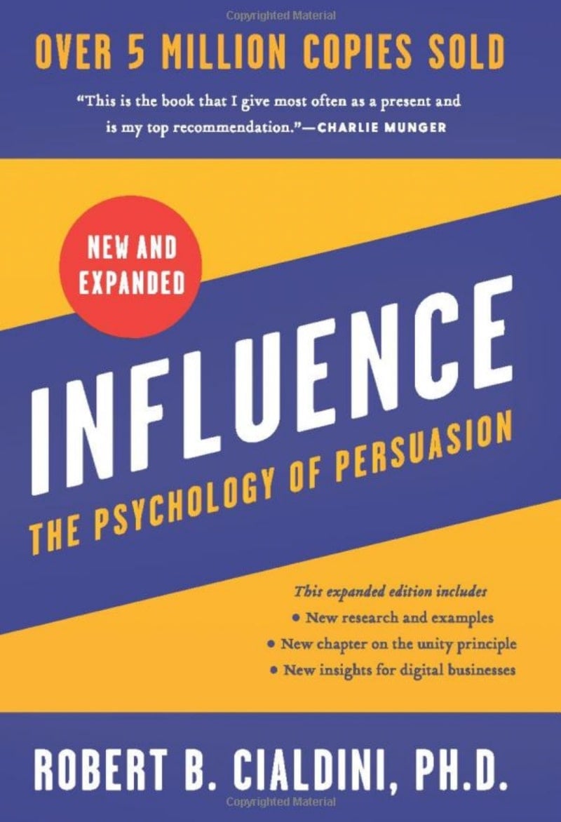 influence by robert b cialdini book cover